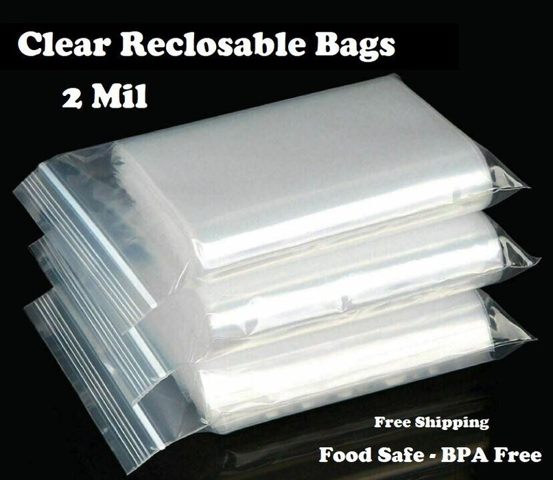 10x12 Reclosable Bag 2 Mil